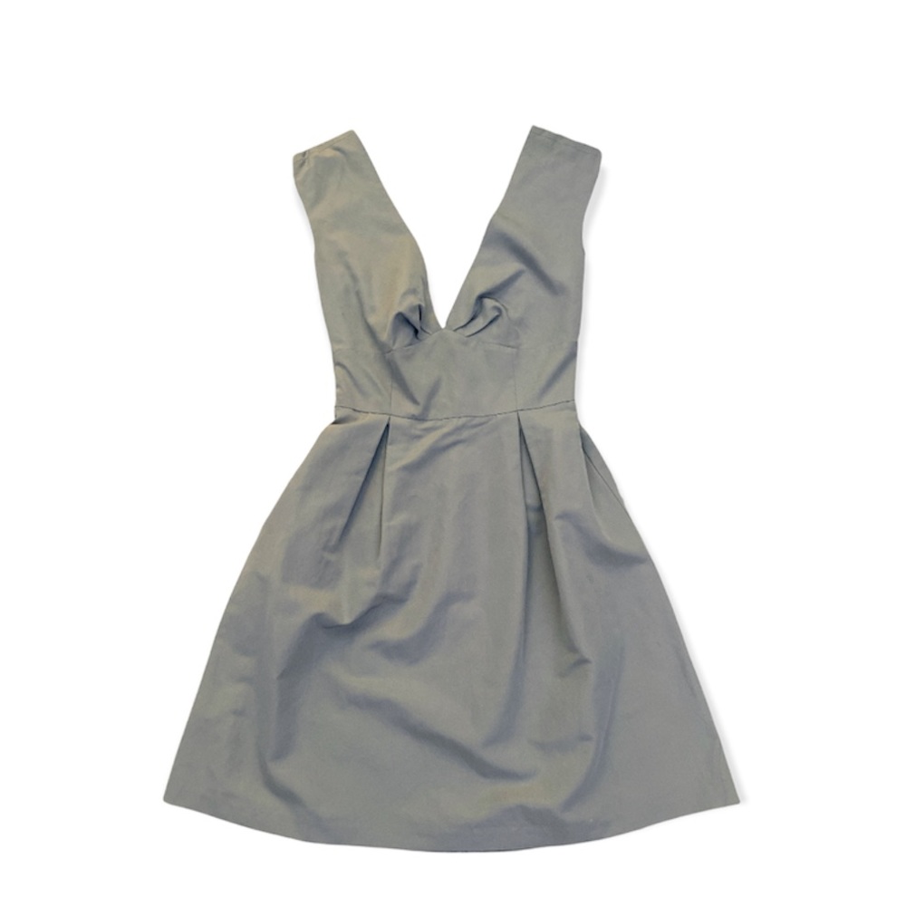 J. Crew Sleeveless V-Neck A-Line Mini Dress, Size 4P
